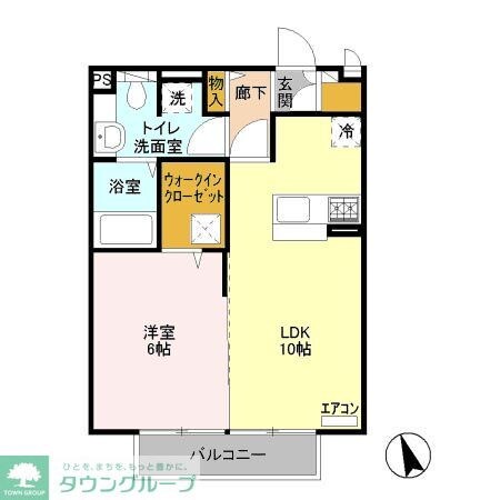 グリーンヒルの物件間取画像