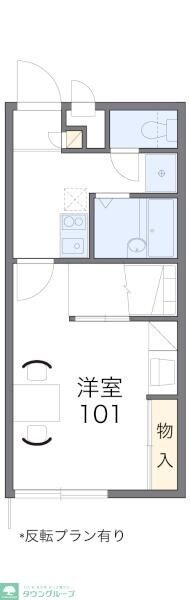 レオパレス幸の物件間取画像