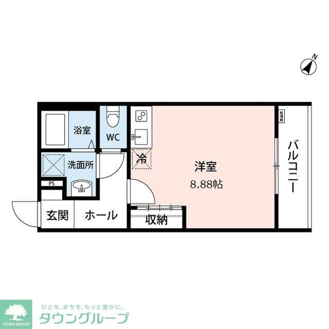 ヒルズ豊田の物件間取画像