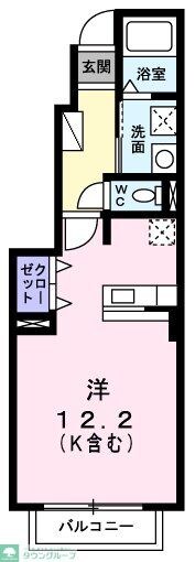 ルミエールIの物件間取画像