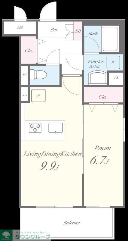 エスペランサ立川の物件間取画像