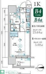 MAXIV八王子TREの物件間取画像