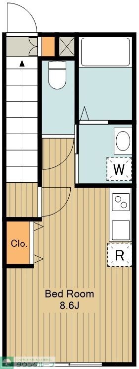 宝蔵院の物件間取画像