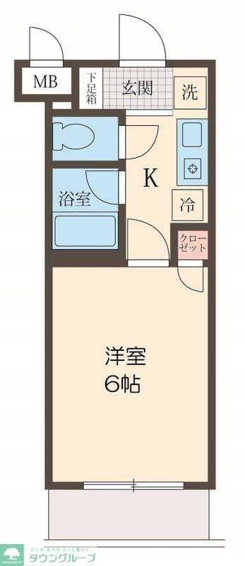 AZALEA恋ヶ窪の物件間取画像