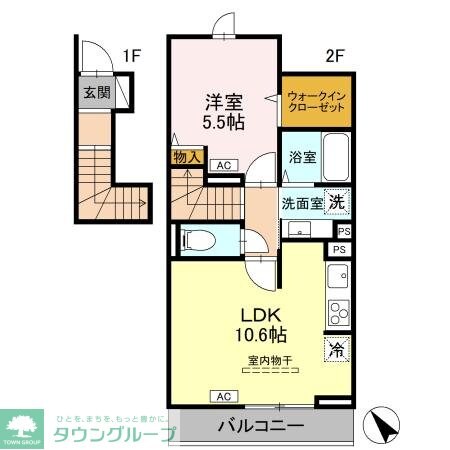 D-ROOM甲州街道の物件間取画像