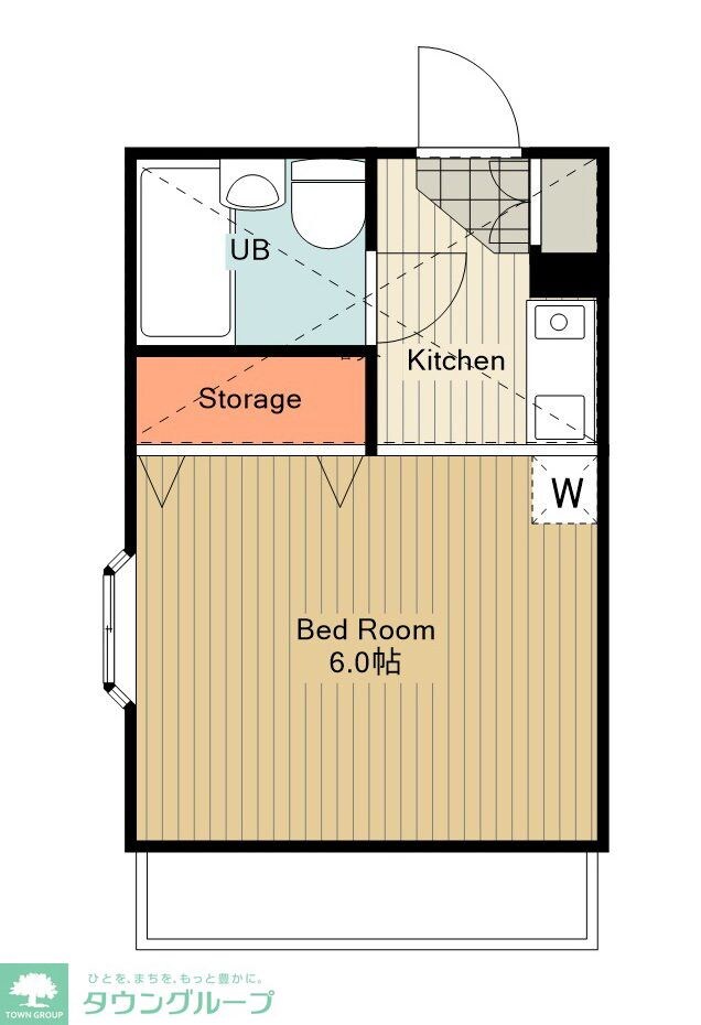 ルミエールシャトレ武蔵砂川の物件間取画像
