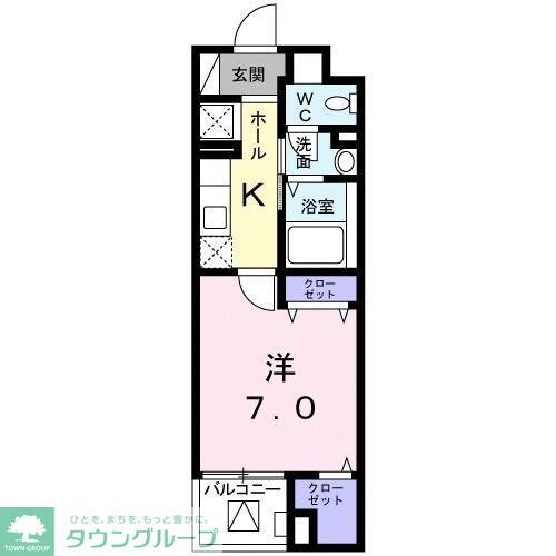 ハピネス パラシオンの物件間取画像