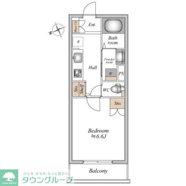 ザ・フォレスト立川の物件間取画像