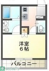 ビッグブリッジ八王子の物件間取画像