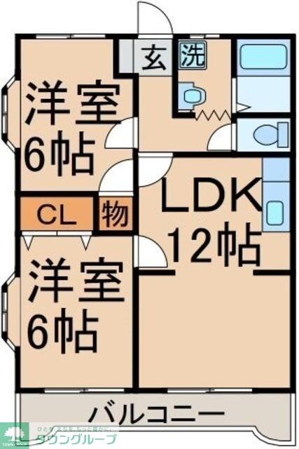 CASA MIRA1の物件間取画像