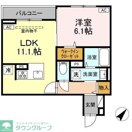 Asset-Court曙町の物件間取画像