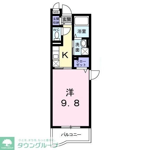 サンリット・シーズンの物件間取画像