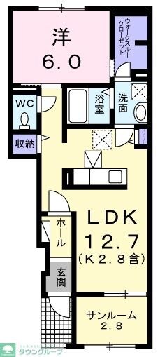 ヴァン・ラフレシールの物件間取画像