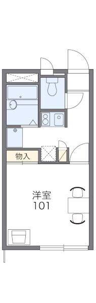 レオパレス静樹の物件間取画像