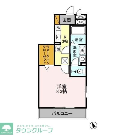 コンフォール.Kの物件間取画像