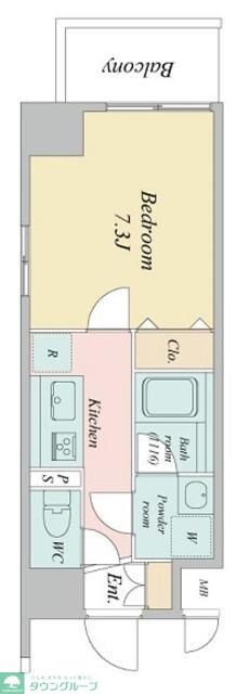 LaSante柏の物件間取画像