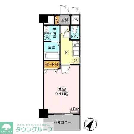 GRAND RISE 住居の物件間取画像