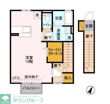 リトルアイランドIIIの物件間取画像