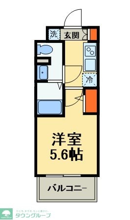 GENOVIA天王台の物件間取画像