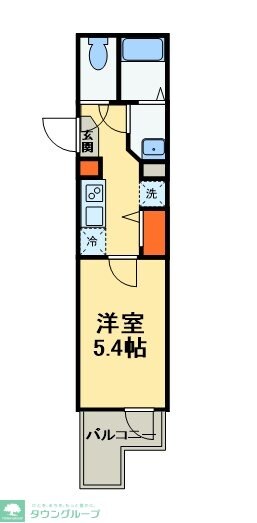GENOVIA天王台の物件間取画像
