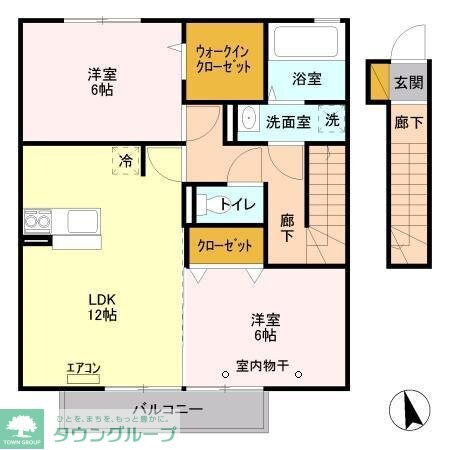 ラフィーユの物件間取画像