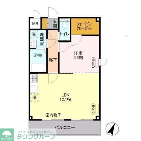 ファースト クライムの物件間取画像