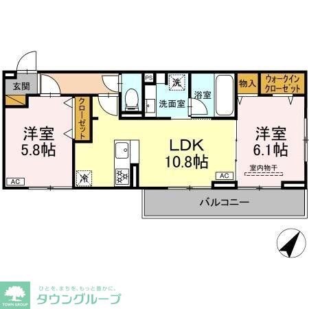 リベラルの物件間取画像