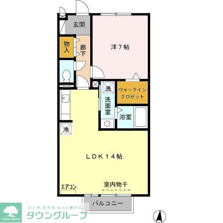 ベイサージュの物件間取画像