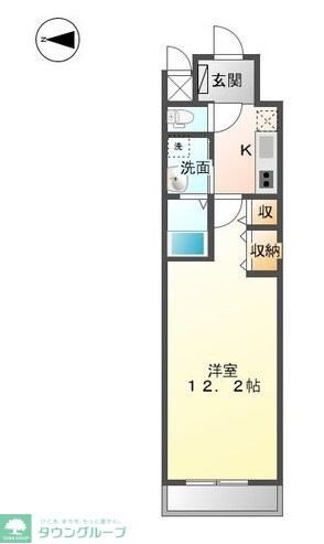 ストーン フィールドの物件間取画像