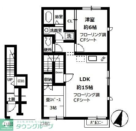 アンサンブル・コートの物件間取画像