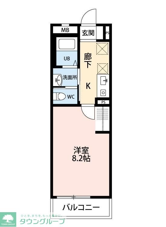 ラ・ブリーズ弐番館の物件間取画像