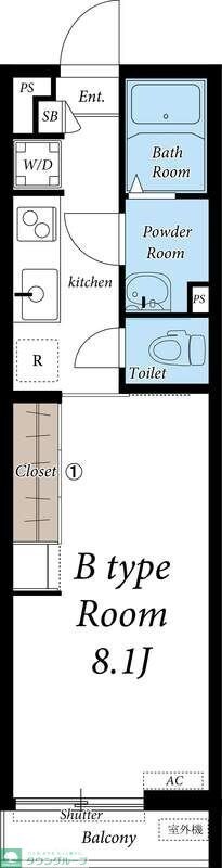 リブリ・新松戸の物件間取画像