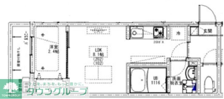 KEIAI RESIDENCE 新柏の物件間取画像
