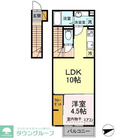 グランテージの物件間取画像