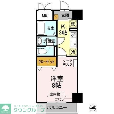 アルカンシェルの物件間取画像