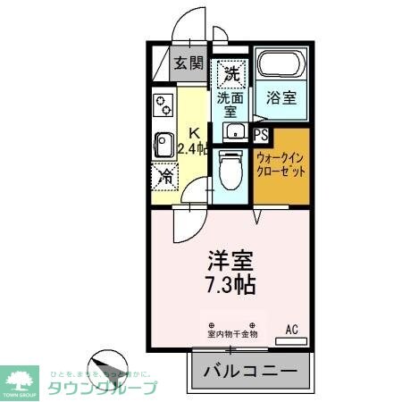 エスポワールの物件間取画像