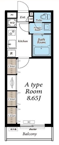 リブリ・ひなた荘の物件間取画像