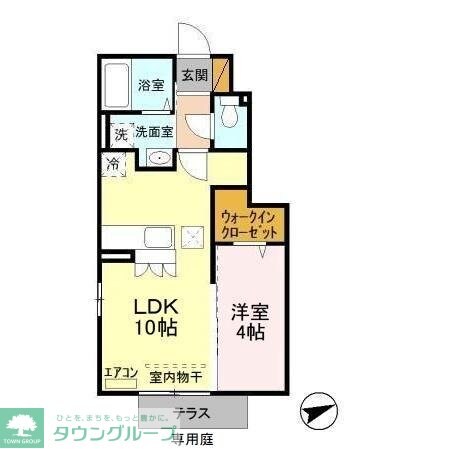 ローズベリーの物件間取画像