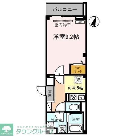 タチェット三郷中央の物件間取画像