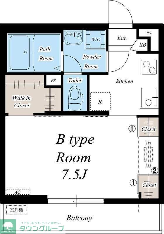 リブリ・ファインレジデンスの物件間取画像