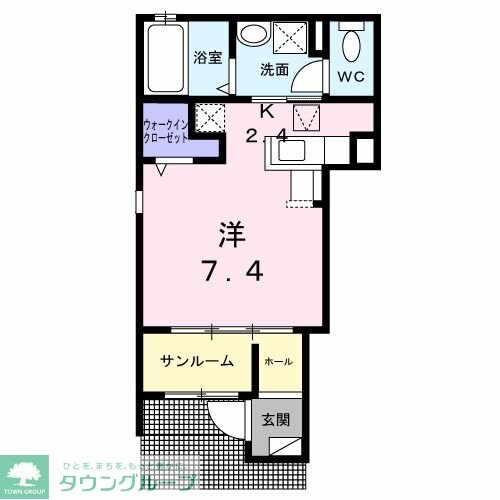 ラ・メール・ソレイユの物件間取画像