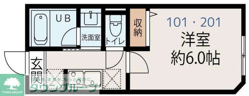 Maison Efの物件間取画像