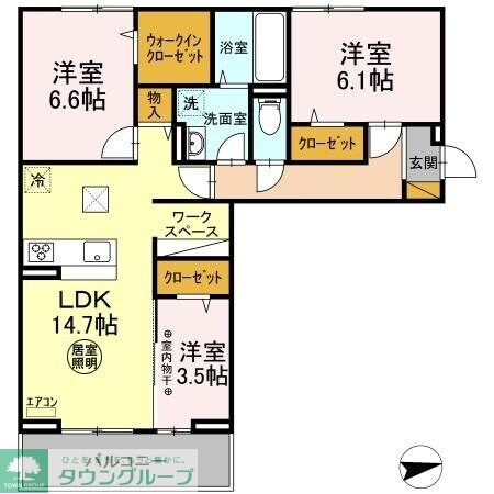 argentoの物件間取画像