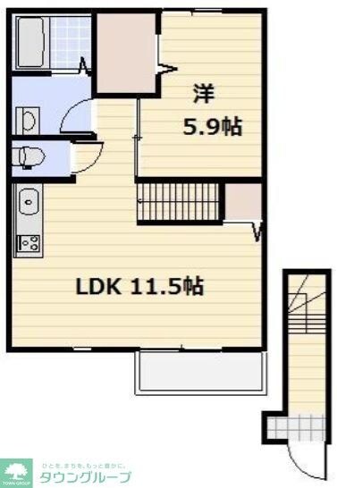 サンモール三郷の物件間取画像