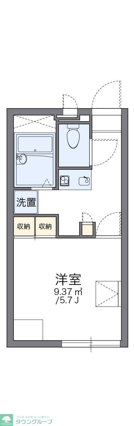 レオパレスグランマの物件間取画像
