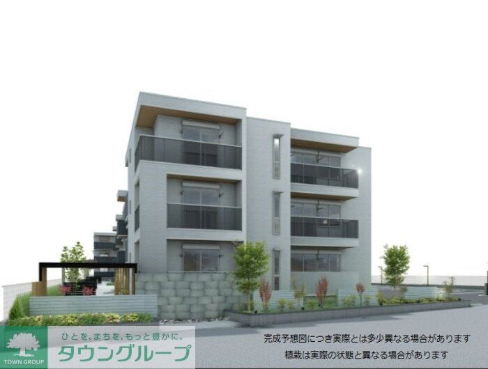 リシェスみのり台 A棟の物件外観写真