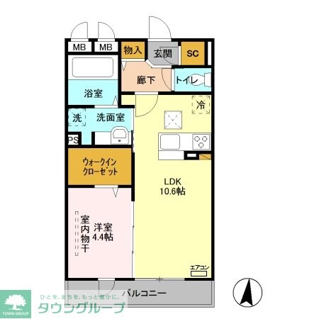 roi delours IIIの物件間取画像