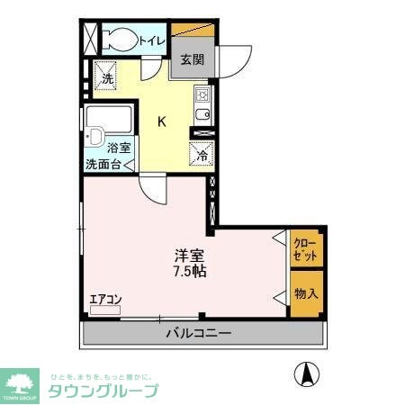 シャレー馬橋の物件間取画像