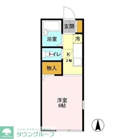 セジュール高久の物件間取画像