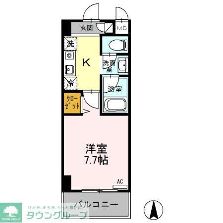 クリエール吉川の物件間取画像